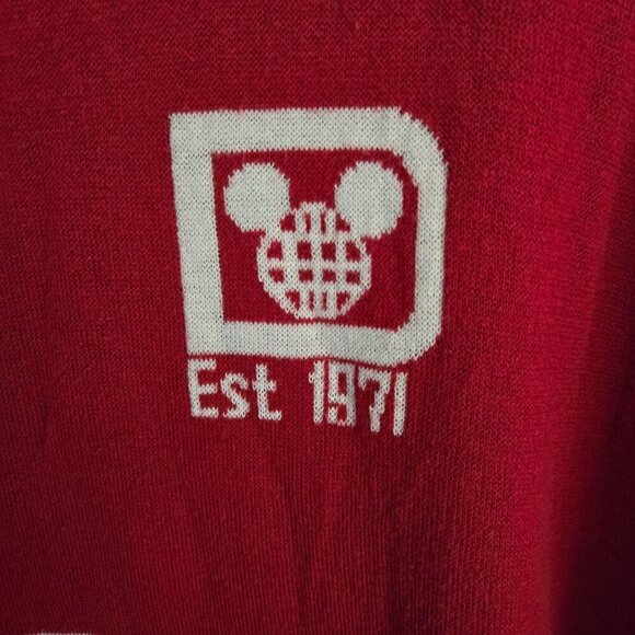 Disney Christmas 2021 Mickey And Friends Spirit Jersey Rare Sweater Size S - Picture 4 of 9